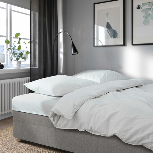 DÅNHULT 3-seat sofa-bed, grey