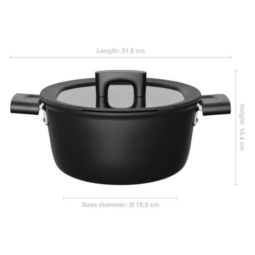 Fiskars Pot Casserole with Lid 3.5l 1052227