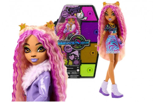 Monster High Skulltimate Secrets Clawdeen Wolf Doll HKY61 S1 4+