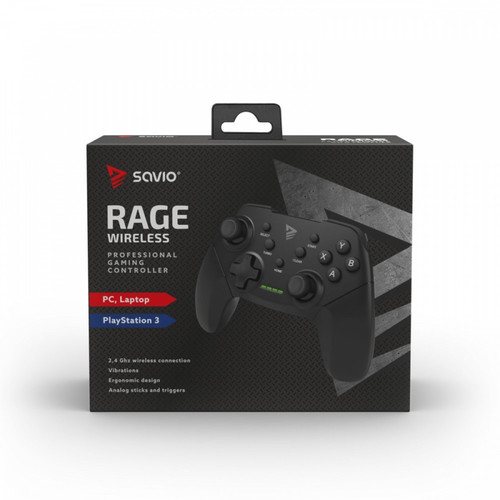 Savio Wireless Gaming Controler Rage