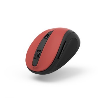 Hama Optical Wireless Mouse 6-button MW-400 V2, red