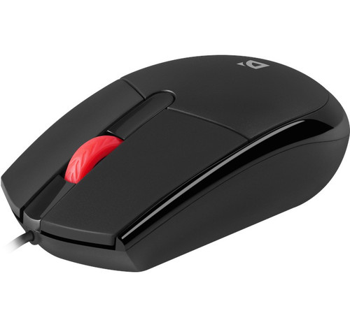 Defender Optical Wired Mouse Delta, black