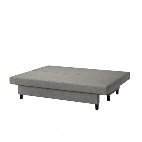 ÄLVDALEN 3-seat sofa-bed, Knisa grey-beige