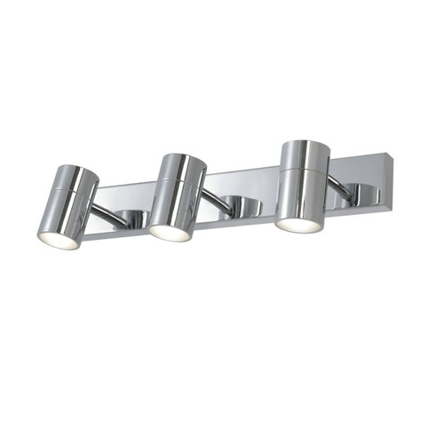 GoodHome Wall Lamp Tellot 3 x GU10 IP44, chrome