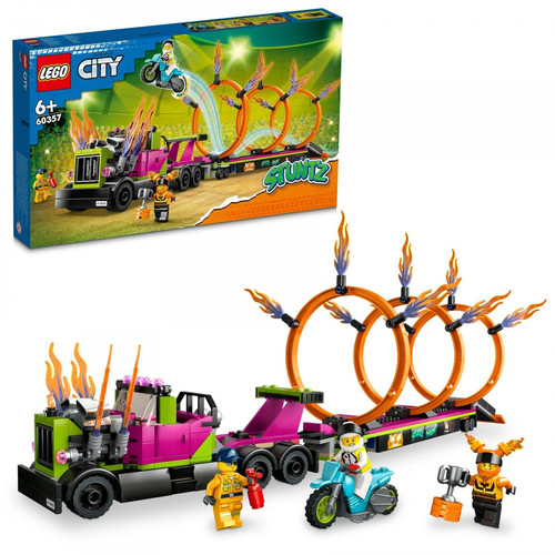 LEGO City Stunt Truck & Ring of Fire Challenge 6+