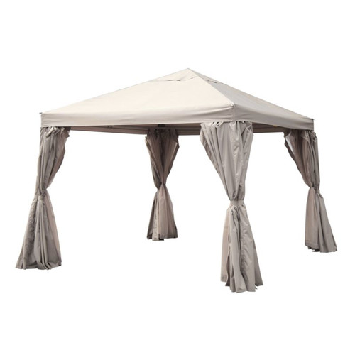 GoodHome Gazebo Preston, taupe