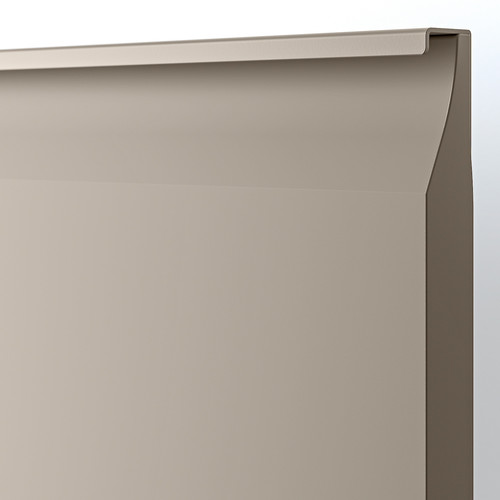 UPPLÖV Drawer front, matt dark beige, 60x10 cm