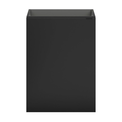 Goodhome Wall-mounted Basin Cabinet Imandra 44cm, matt black