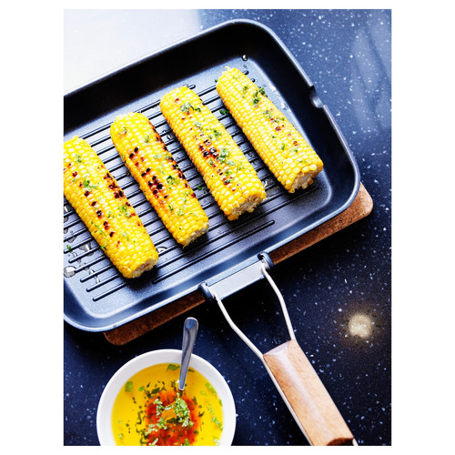 GRILLA Grill pan, non-stick coating, 36x26 cm