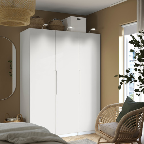 TONSTAD Door, off-white, 50x195 cm