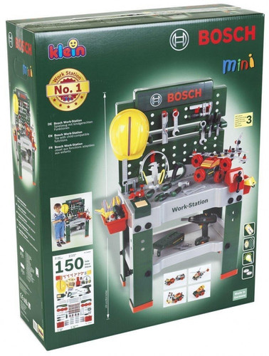 Klein Bosch Workbench No 1. 150pcs Playset 3+