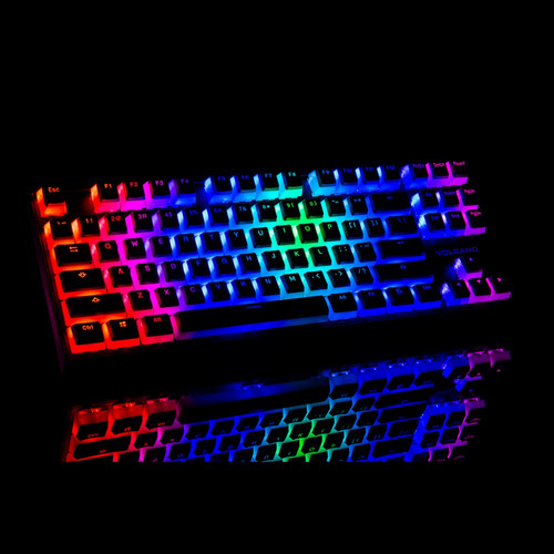 Modecom Wired Mechanical Keyboard RGB, black