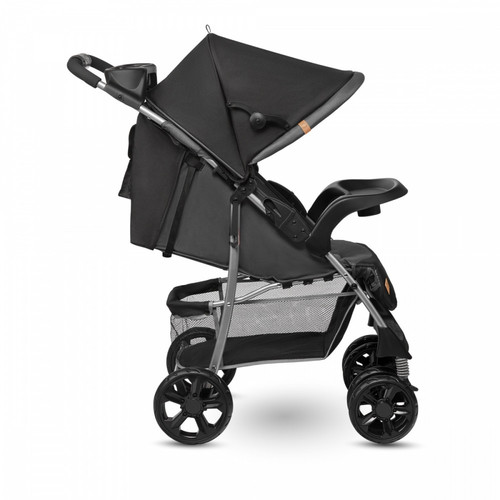 Lionelo Stroller Pushchair Emma Plus Black, 6-36m/up to 15kg