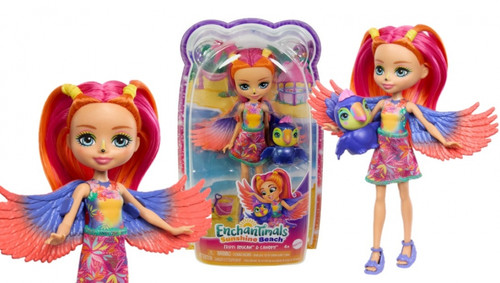 Enchantimals Doll Trippi Toucan HRX83 4+