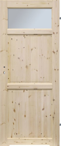 Radex Internal Door Lugano 80, right, solid pine