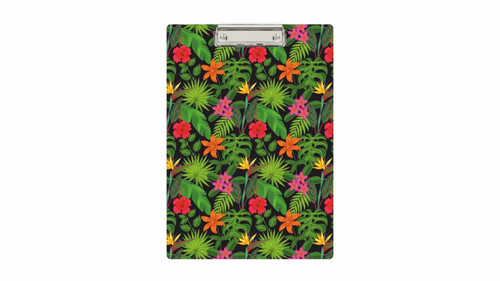 Clipboard A4, PVC, flowers