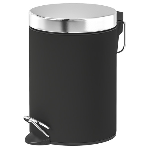 EKOLN Waste bin, dark grey, 3 l