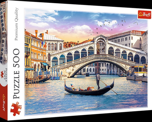 Trefl Jigsaw Puzzle Rialto Bridge, Venice 500pcs 6+