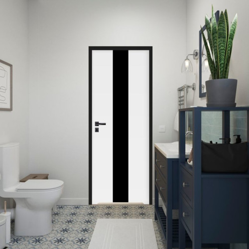 Internal Door, Undercut, Fortia Exmoor 70, right, premium white