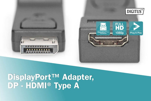 Adapter DisplayPort/HDMI M/Z