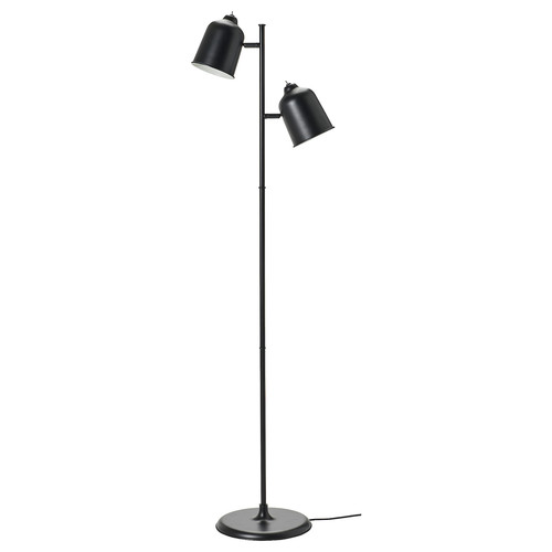 KLÖVING Floor lamp, anthracite