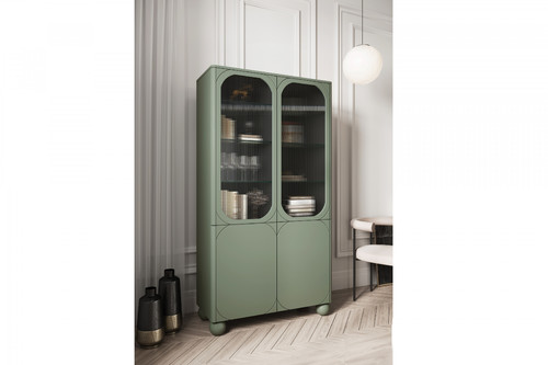 Display Cabinet Sonatia II 100cm, olive