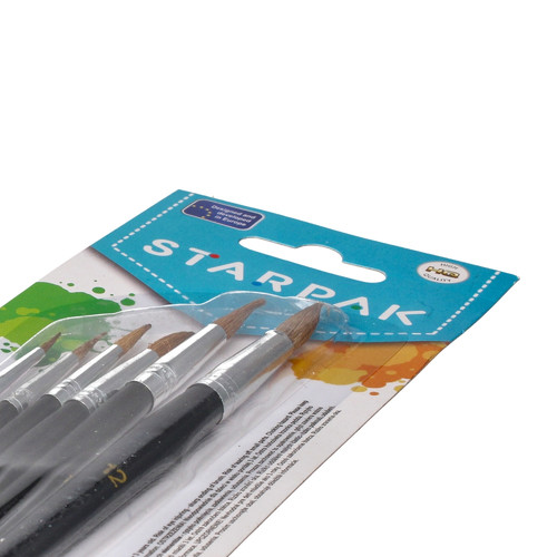 Starpak School Paintbrush Set 6pcs