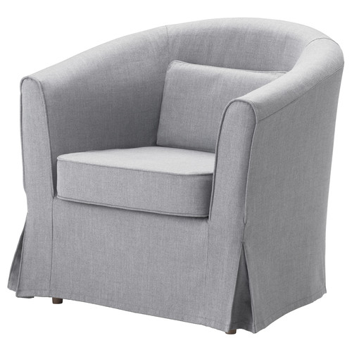 TULLSTA Armchair cover, Nordvalla medium grey