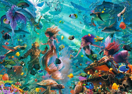 Ravensburger Jigsaw Puzzle Magic Undderwater World 9000pcs 14+