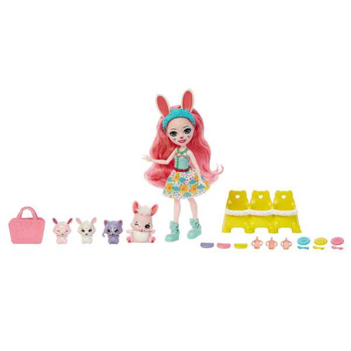 Enchantimals Baby Best Friends Bree Bunny & Twist Doll HLK85 4+