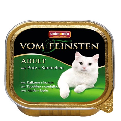 Animonda vom Feinsten Cat AdultTurkey & Rabbit 100g