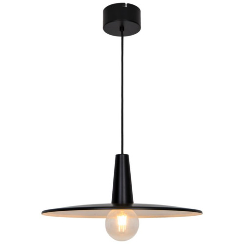 GoodHome Pendant Lamp Hibonit E27 45cm, black