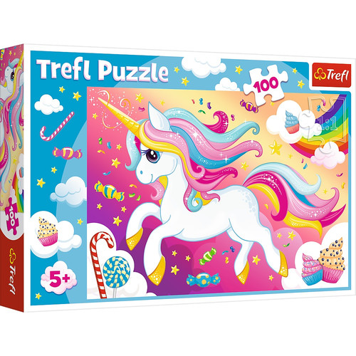 Trefl Children's Puzzle Beautiful Unicorn 100pcs 5+