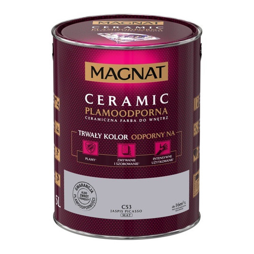 Magnat Ceramic Interior Ceramic Paint Stain-resistant 5l, Picasso jasper