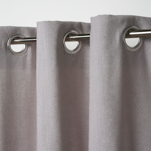 Curtain GoodHome Pahea 135x260cm, grey