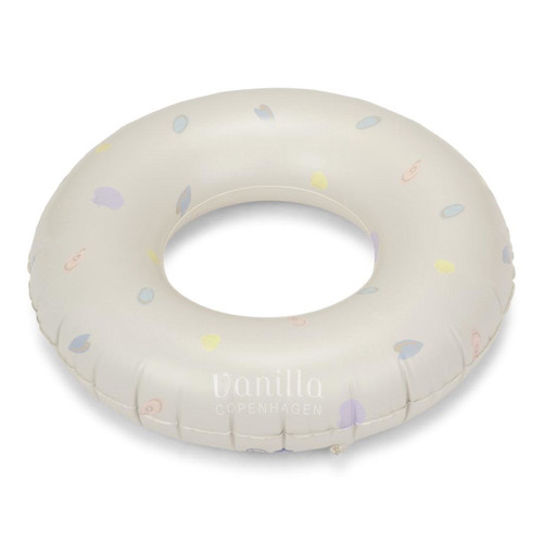 Vanilla Copenhagen Inflatable Swim Ring Ocean Print Oyster Grey 3-6y