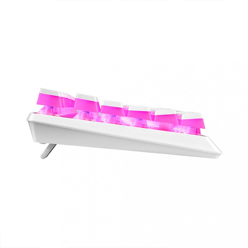 Modecom Wired Mechanical Keyboard RGB, white