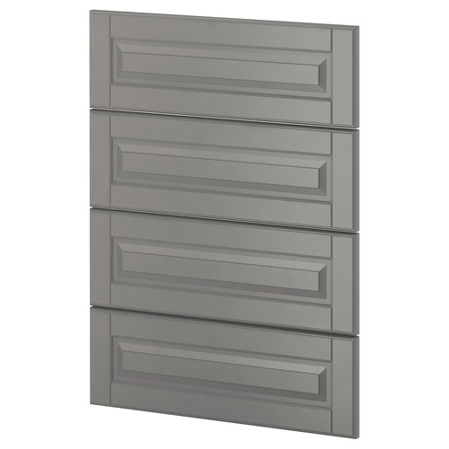 METOD 4 fronts for dishwasher, Bodbyn grey, 60 cm