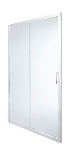 Shower Sliding Door Onega 120 cm, chrome/transparent