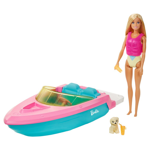 Barbie® Doll and Boat 3+