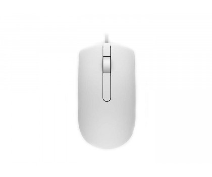 Dell Optical Wired Mouse USB MS116, white