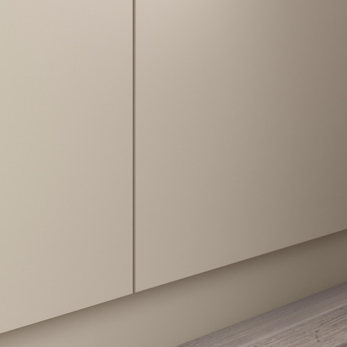 PAX / FORSAND Wardrobe combination, beige dark grey/beige, 250x60x201 cm