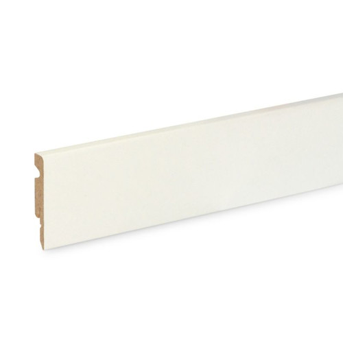 GoodHome MDF Skirting Board 11 x 60 x 2200 mm, white