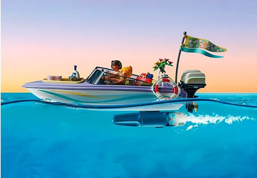 Playmobil City Life Honeymoon Speedboat Trip 4+