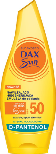 Dax Moisturizing-Regenerating Sunscreen Sun Emulsion with D-Panthenol SPF50 175ml