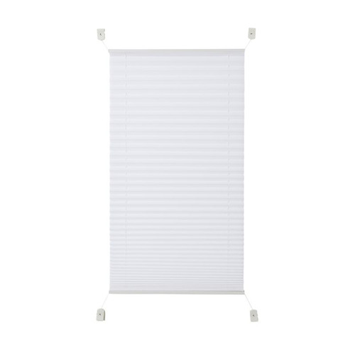 Pleated Blind Colours Caprera 42 x 150 cm, white