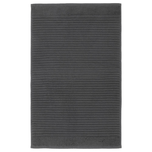 ALSTERN Bath mat, dark gray, 50x80 cm