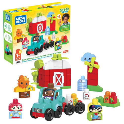 Mega Bloks® Green Town™ Grow & Protect Farm HDL07 1+