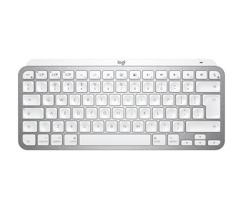 Logitech Wireless Keyboard MX Keys Mini Mac Pale 920-010526, grey