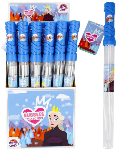 Bubble Wand Queen 120ml, 1pc, 3+